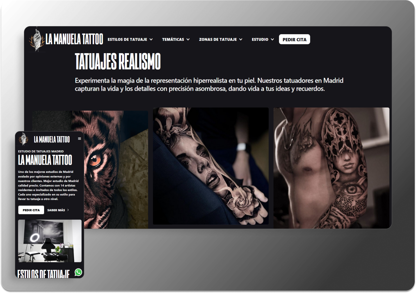 La Manuela Tattoo web